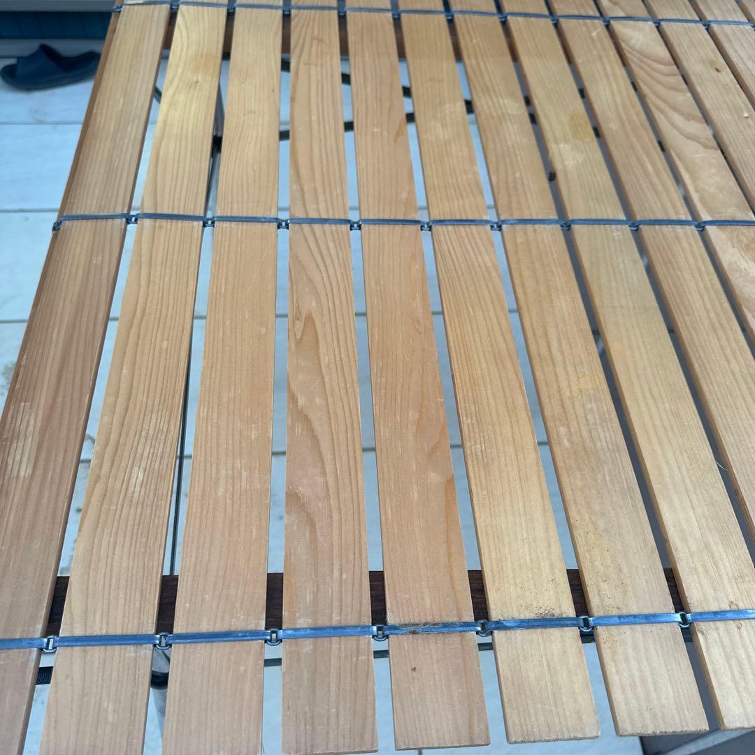 Lallemand ラレマンド ウッドロールトップテーブル ビンテージ 廃盤品