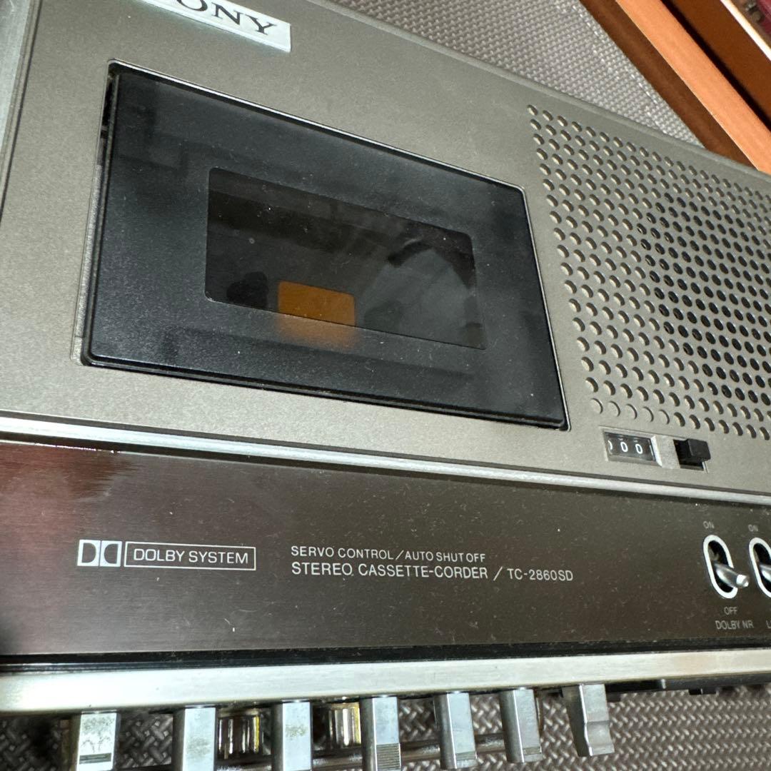 【動作品】SONY TC-2860SD カセットデッキ