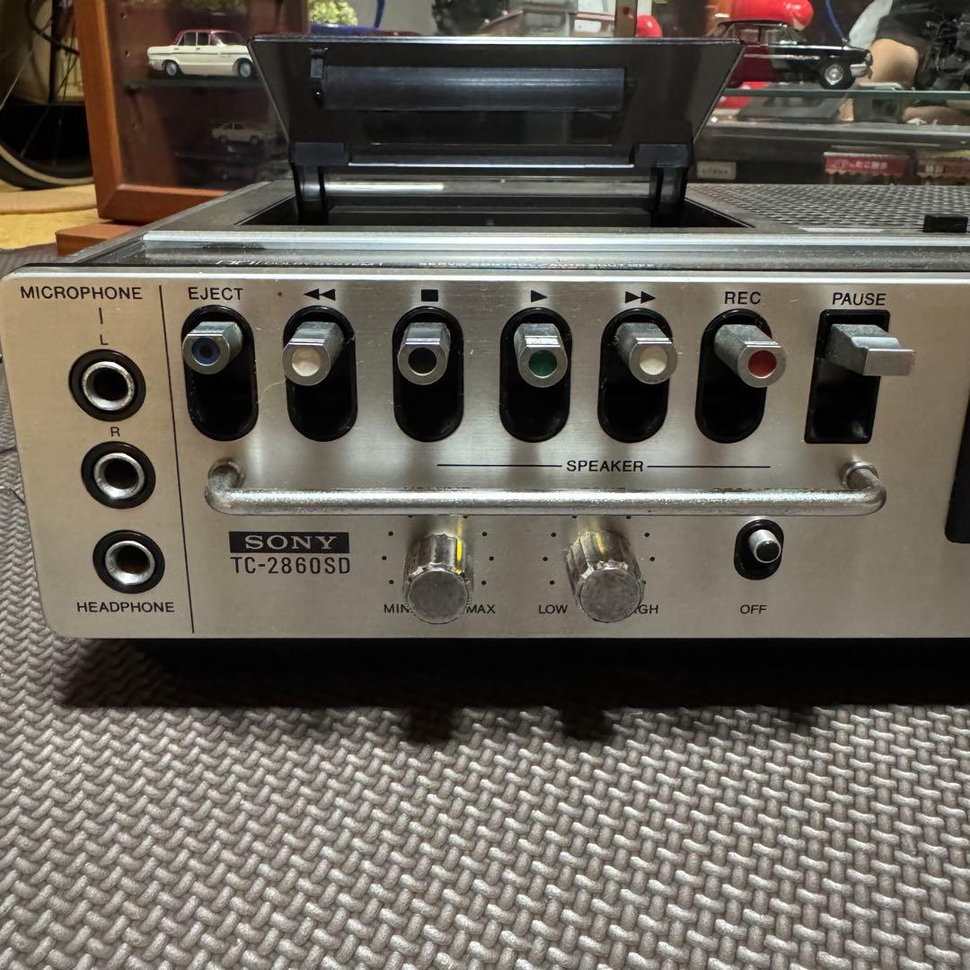 【動作品】SONY TC-2860SD カセットデッキ