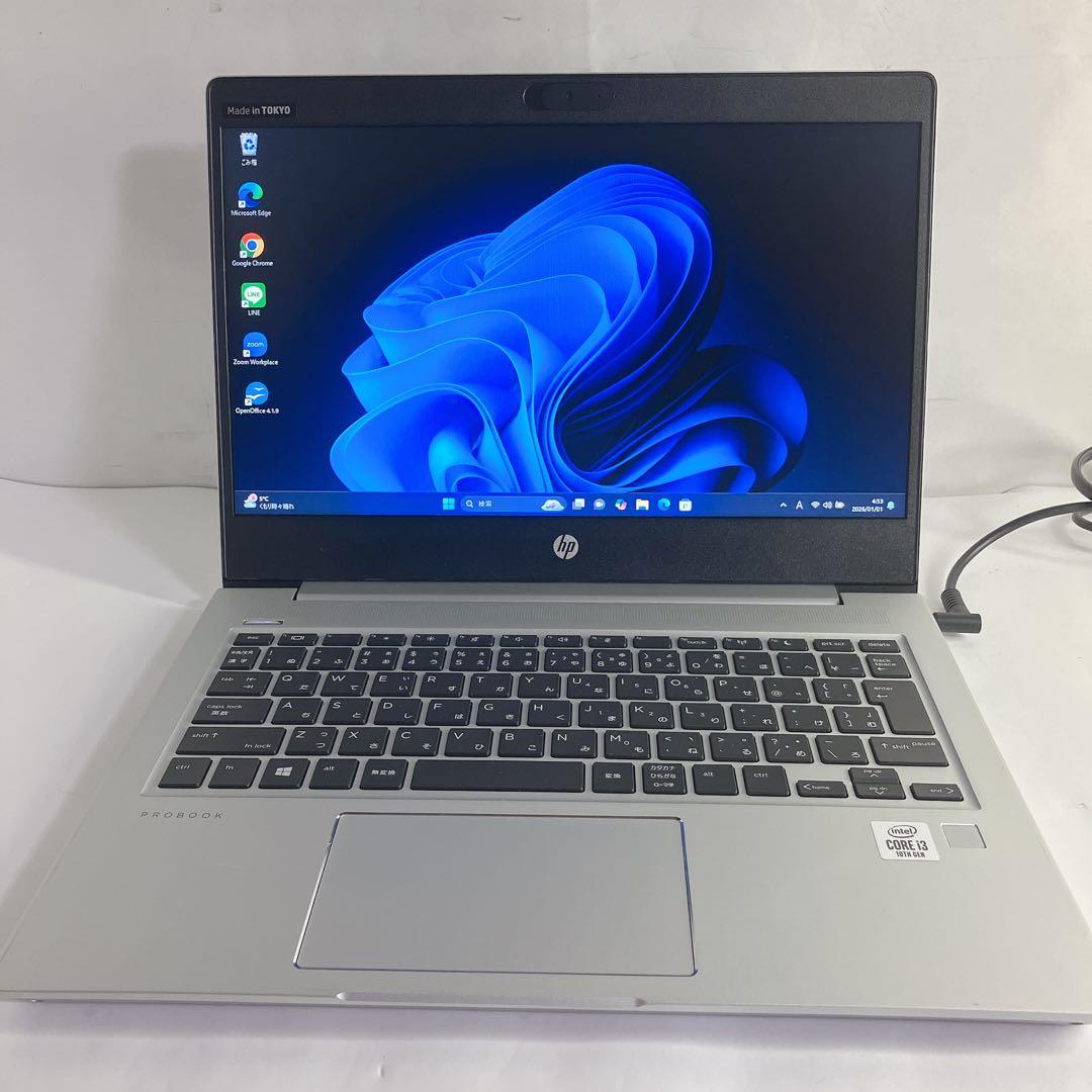 Windowsノート本体 hp PROBOOK 430 / i3-10110U 256GB 13.3