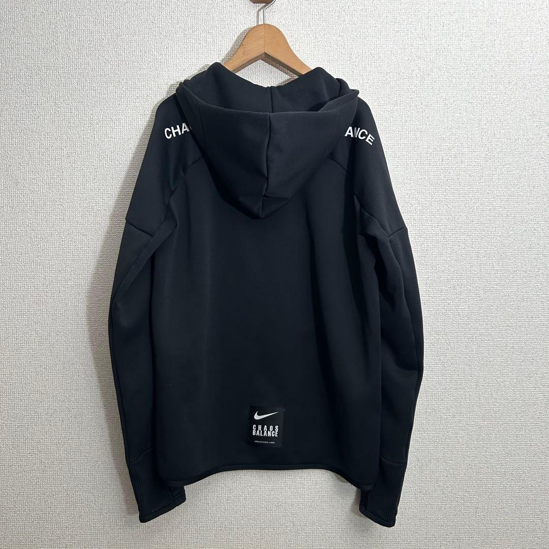 NIKE UNDERCOVER パーカー CHAOS BALANCE 黒 L
