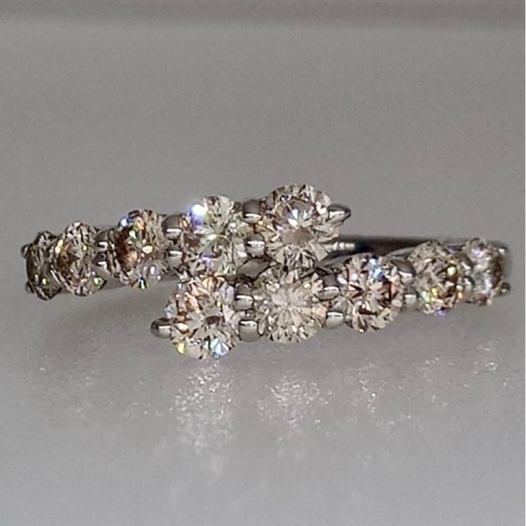 pt950 天然ダイヤモンドリング 1.00ct 11.5号　鑑別書