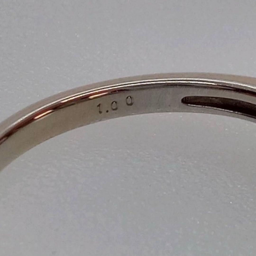 pt950 天然ダイヤモンドリング 1.00ct 11.5号　鑑別書