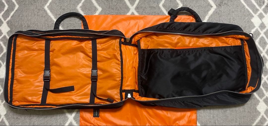 【美品】PORTER ポーター タンカー 3way 2層式　ブラック