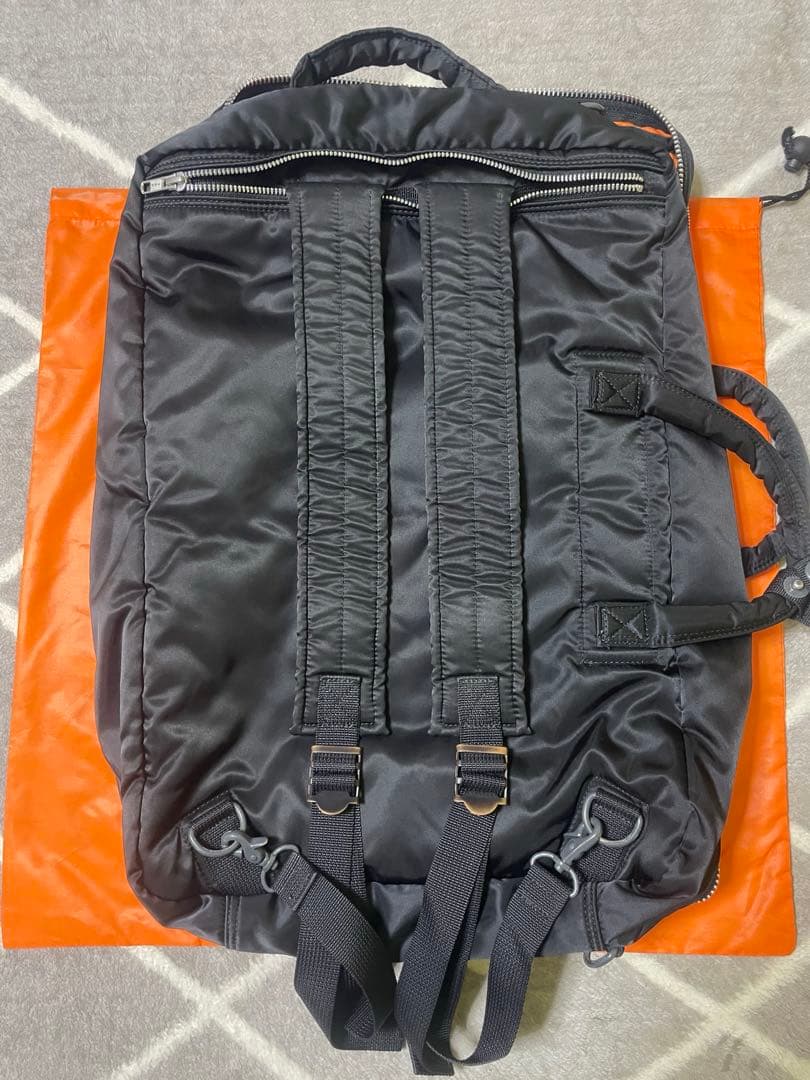 【美品】PORTER ポーター タンカー 3way 2層式　ブラック