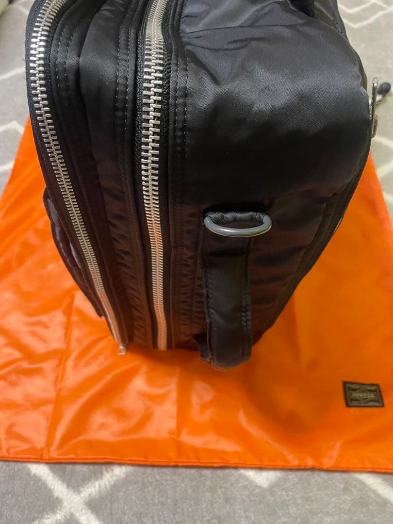 【美品】PORTER ポーター タンカー 3way 2層式　ブラック