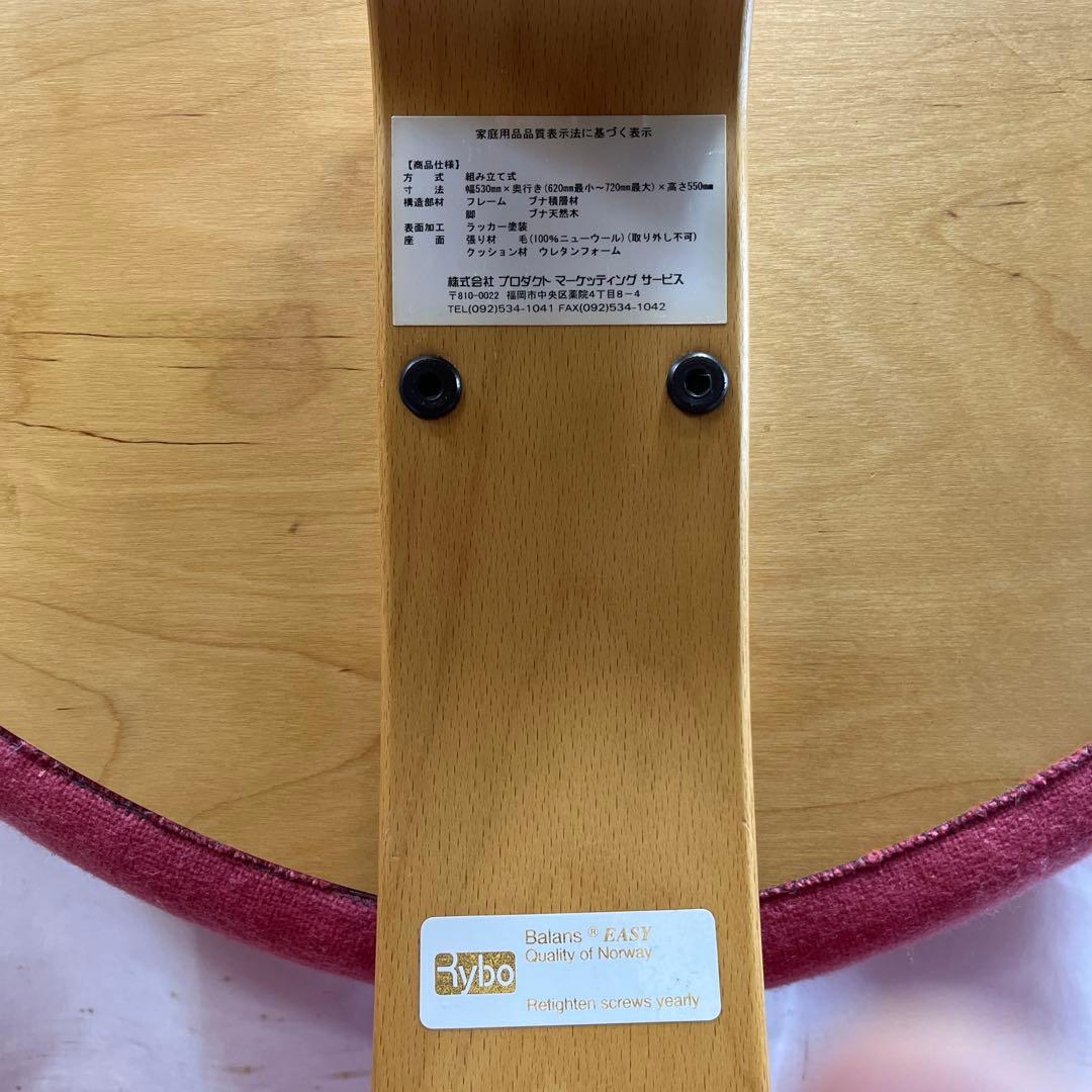 説明確認 バランスイージー Rybo ピbalans EASY チェア リボ