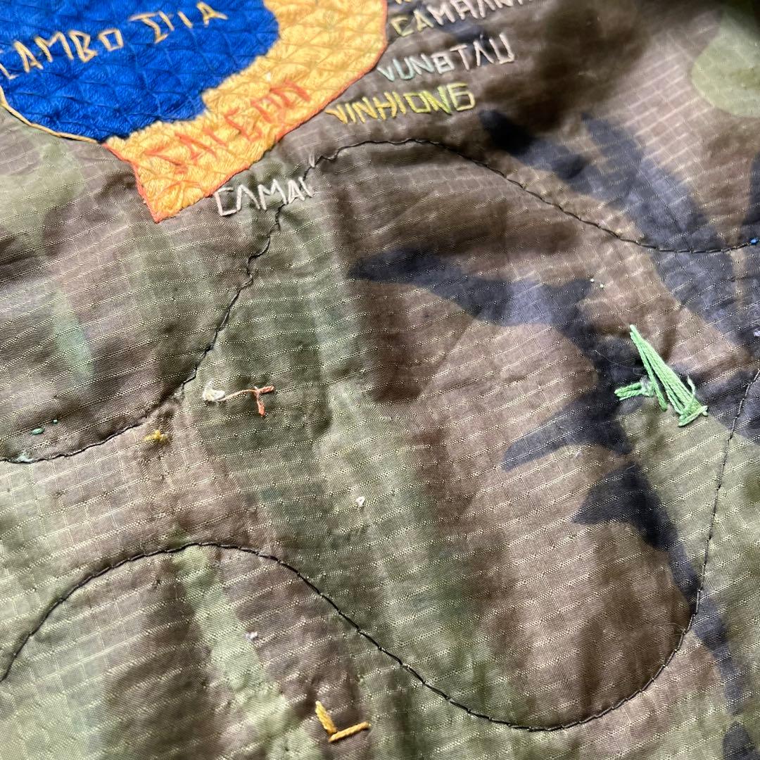 超希少　60s ベトナム戦争　ベトジャン　スーベニアジャケット　オリジナル