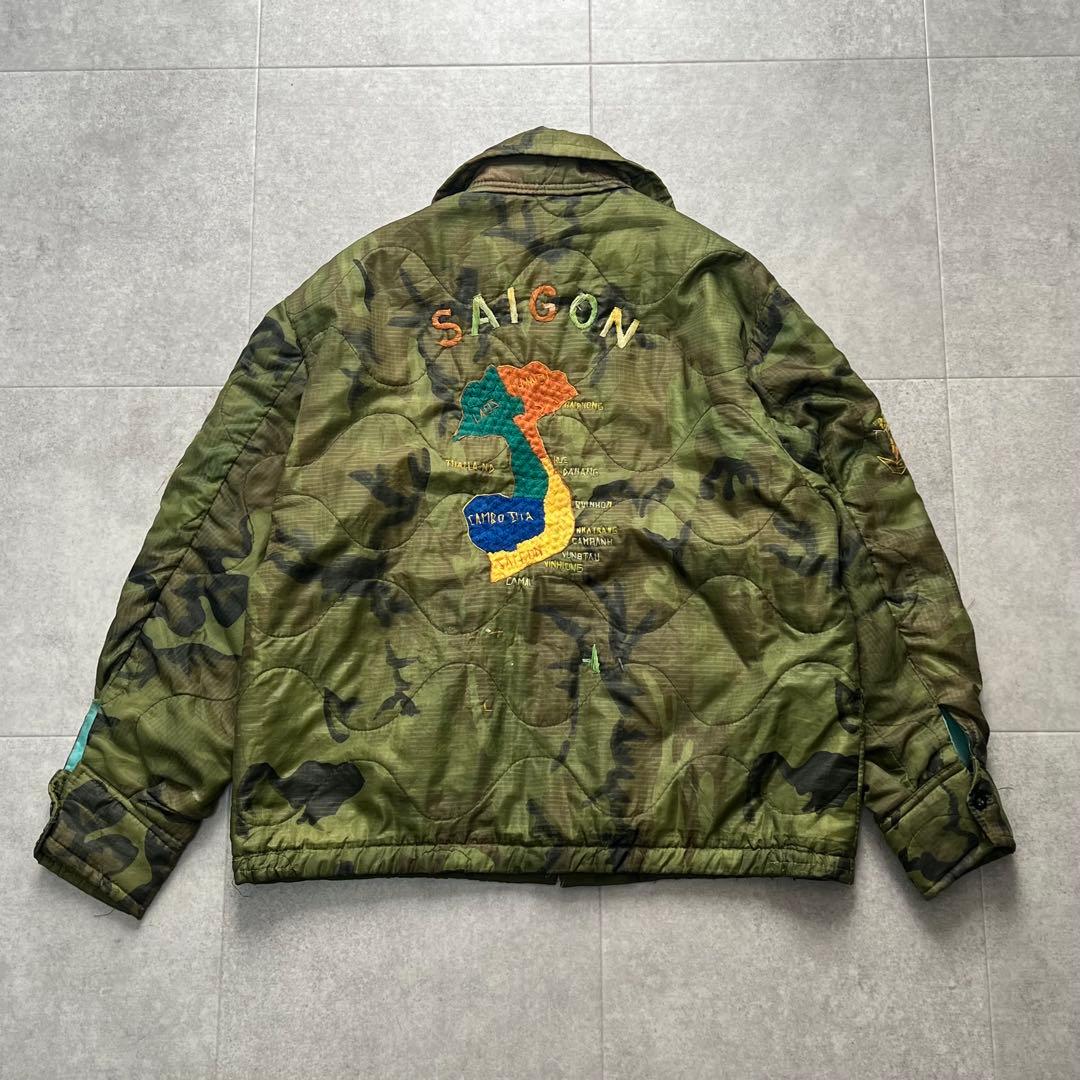 超希少　60s ベトナム戦争　ベトジャン　スーベニアジャケット　オリジナル