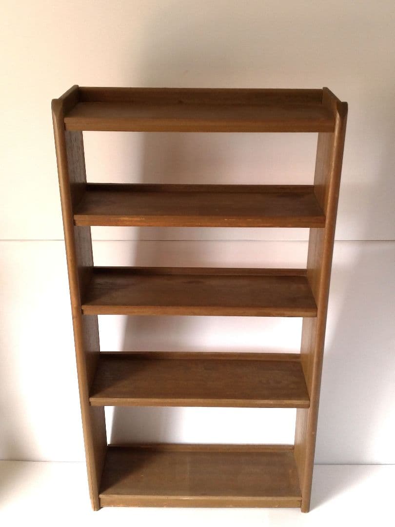 【昭和レトロ】ブックシェルフ 5段 本棚