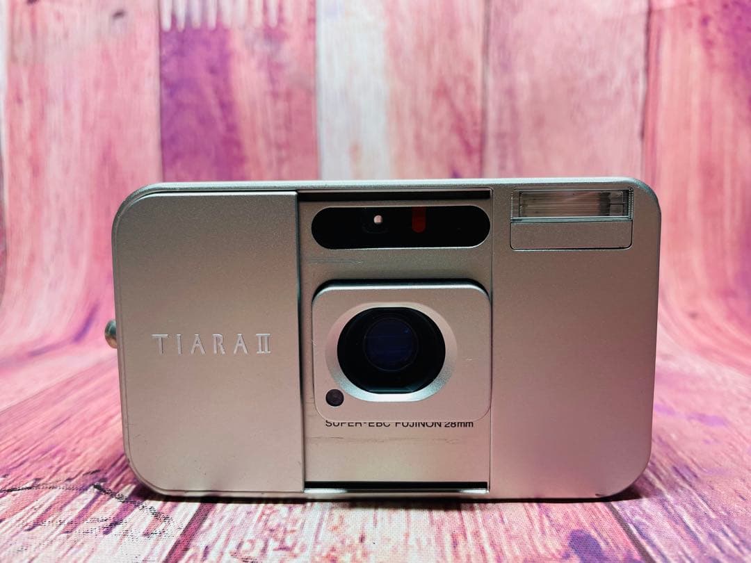 FUJIFILM 富士フイルム TIARA Ⅱ コンパクトフィルムカメラ