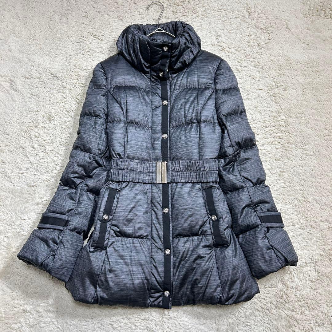 EPOCA エポカ ベルテッド ダウンコート Aライン ジルコニア 40