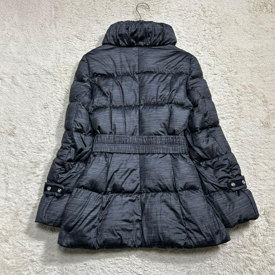 EPOCA エポカ ベルテッド ダウンコート Aライン ジルコニア 40