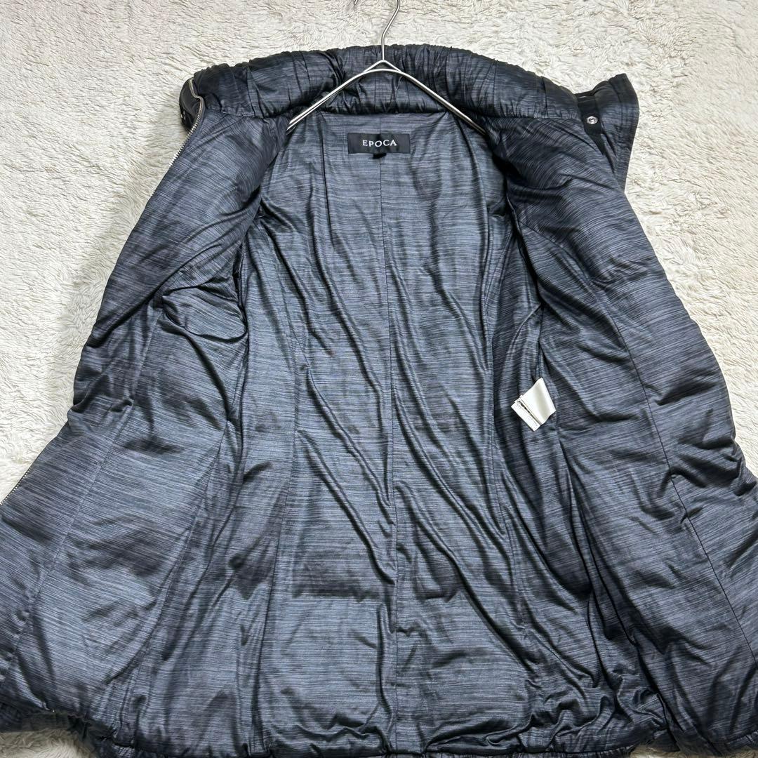 EPOCA エポカ ベルテッド ダウンコート Aライン ジルコニア 40