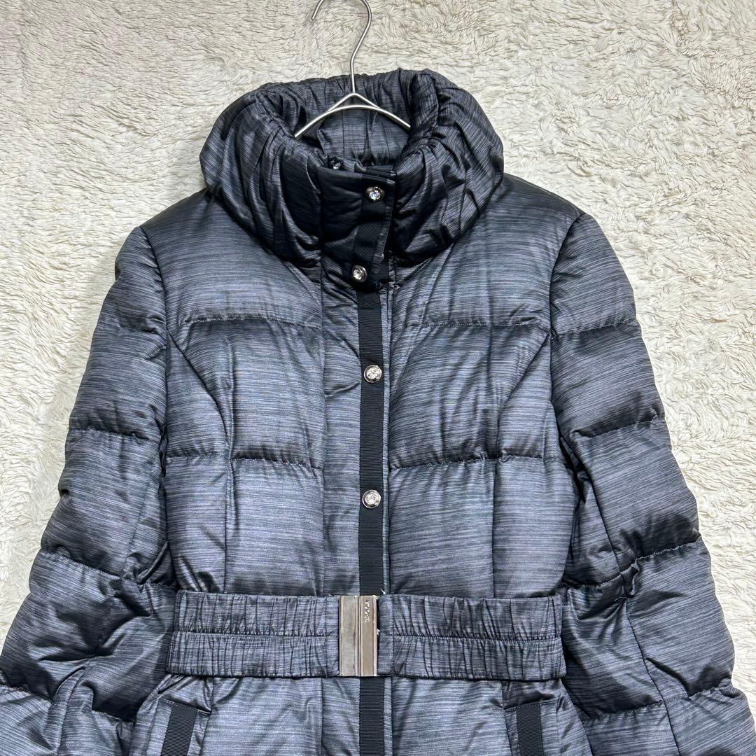 EPOCA エポカ ベルテッド ダウンコート Aライン ジルコニア 40