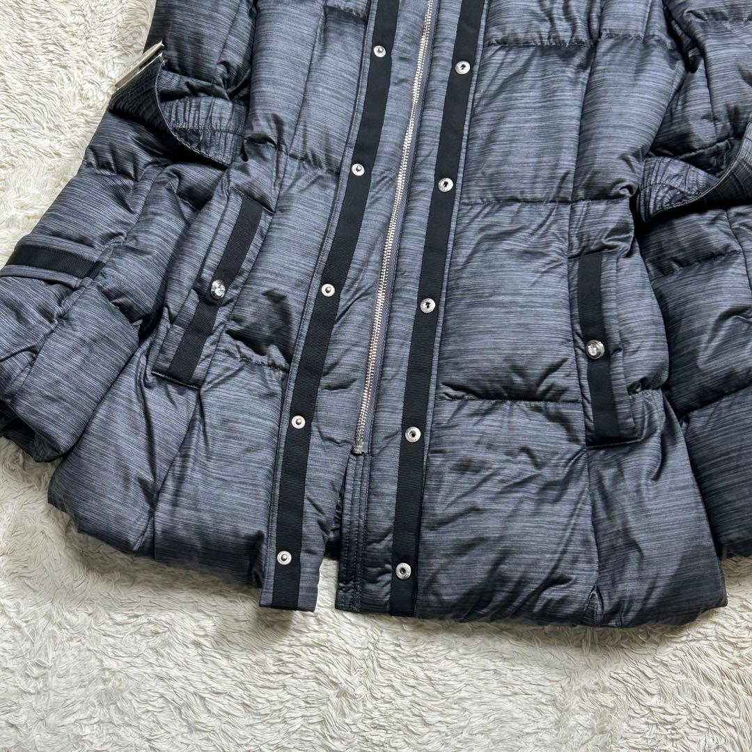 EPOCA エポカ ベルテッド ダウンコート Aライン ジルコニア 40