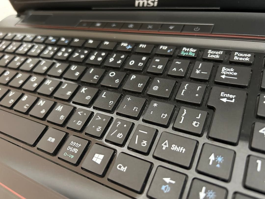 MSI ノートPC Windows 10 Core i5 メモリ16GB