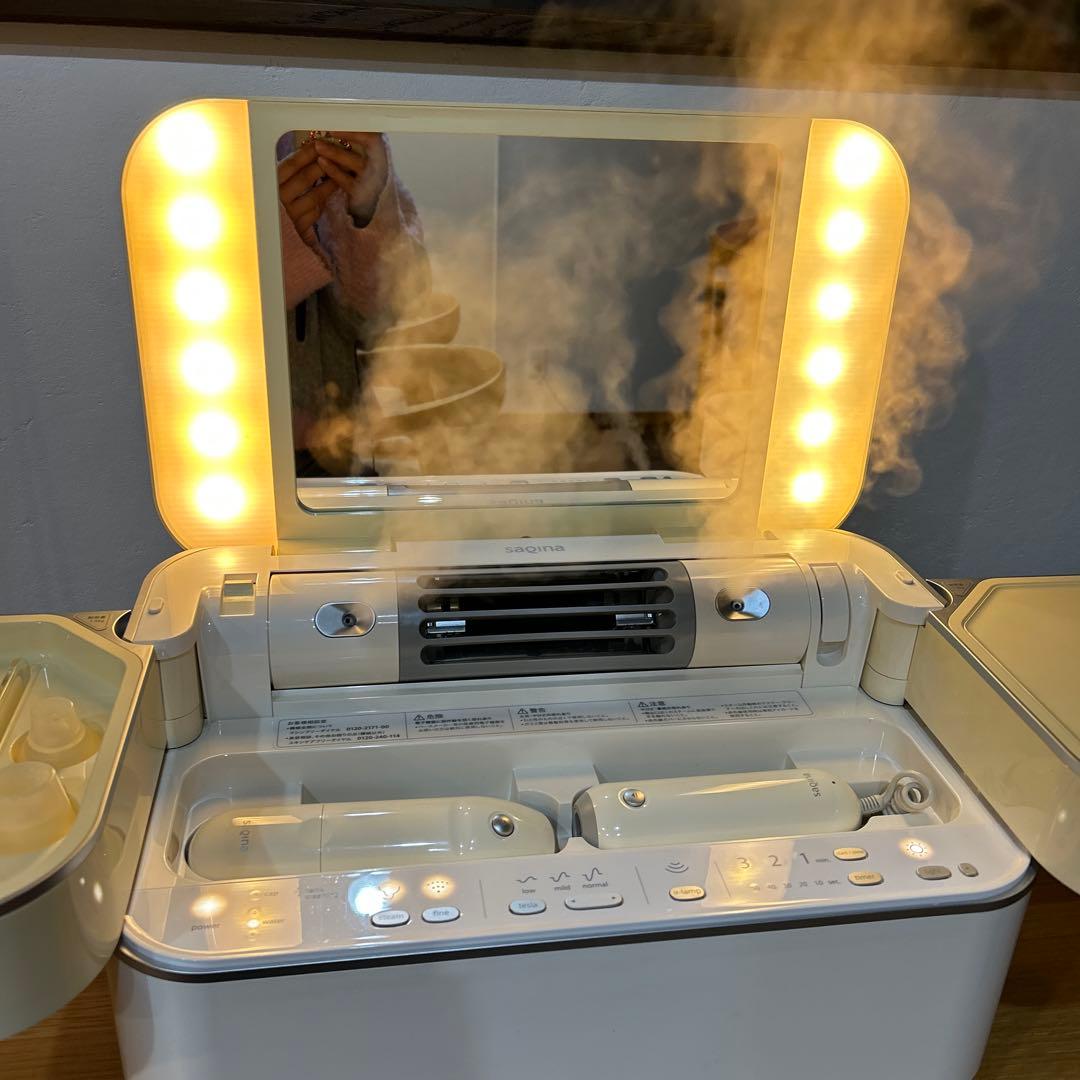 SAQINA美容器ミラー付きビジュー