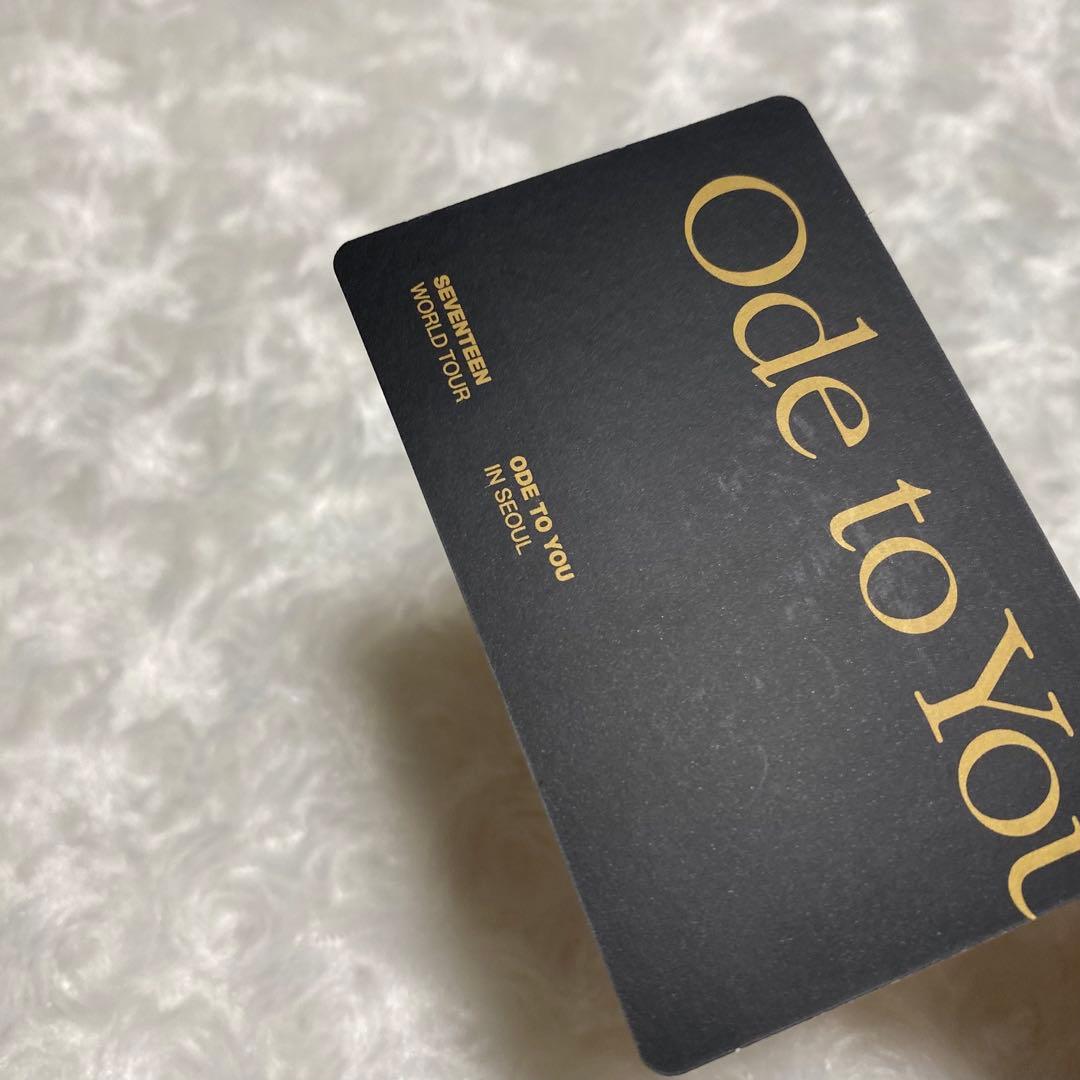 SEVENTEEN Ode to You DVD ジョンハン トレカ