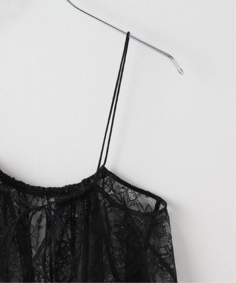 NOBLE ラッセルレースギャザーキャミ 未使用