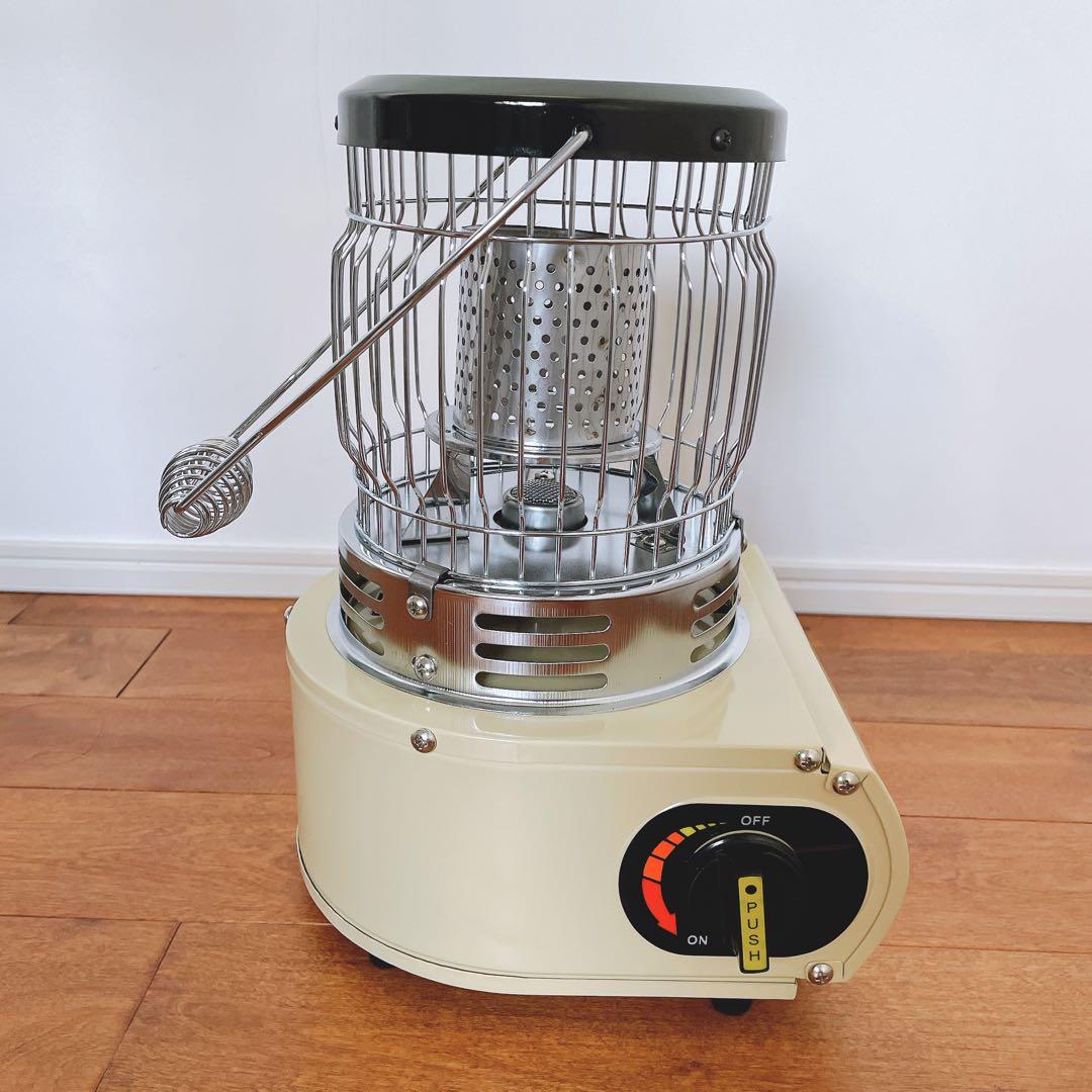 カセットガスストーブ 停電対策 防寒対策 屋内屋外用 釣り キャンプ用 カーキ