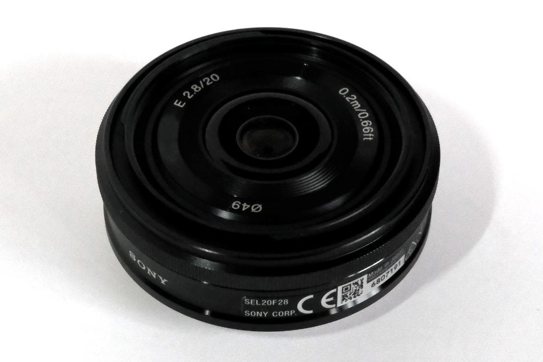 レンズ(単焦点) Sony E20mm F2.8 SEL20F28
