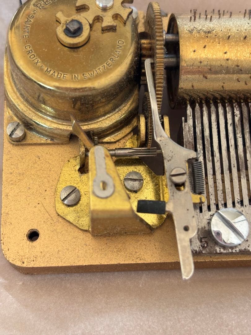 ⚠️メカのみ⚠️リュージュ　Reuge　50弁4パート　オルゴール　1305ABCD