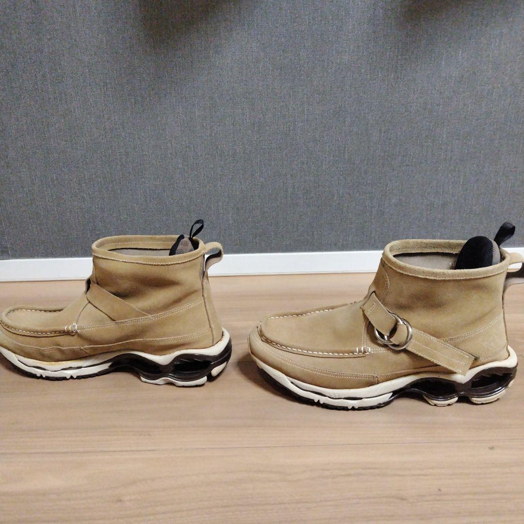 ミズノ　マウンテンリサーチコラボ　ハイカットスニーカー