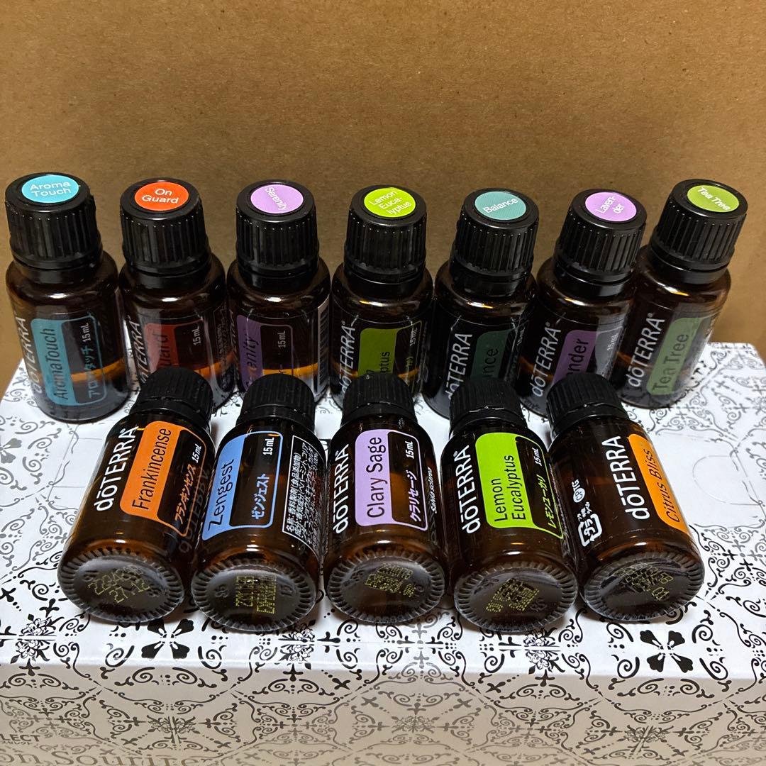 doTERRA エッセンシャルオイルボックス 22本収納