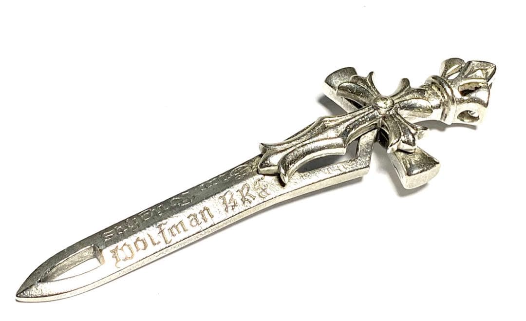 WOLFMANB.R.Sxスターナイツセイクリッドロングブレードネックレストップ