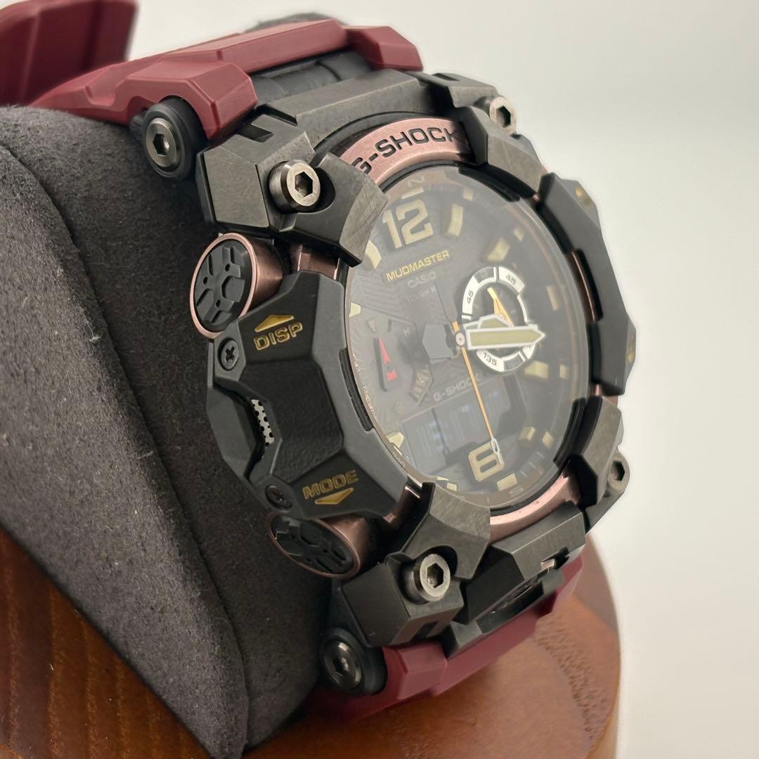 【極美品】カシオ　G-SHOCK GWG-B1000-1A4JF レッド　箱付