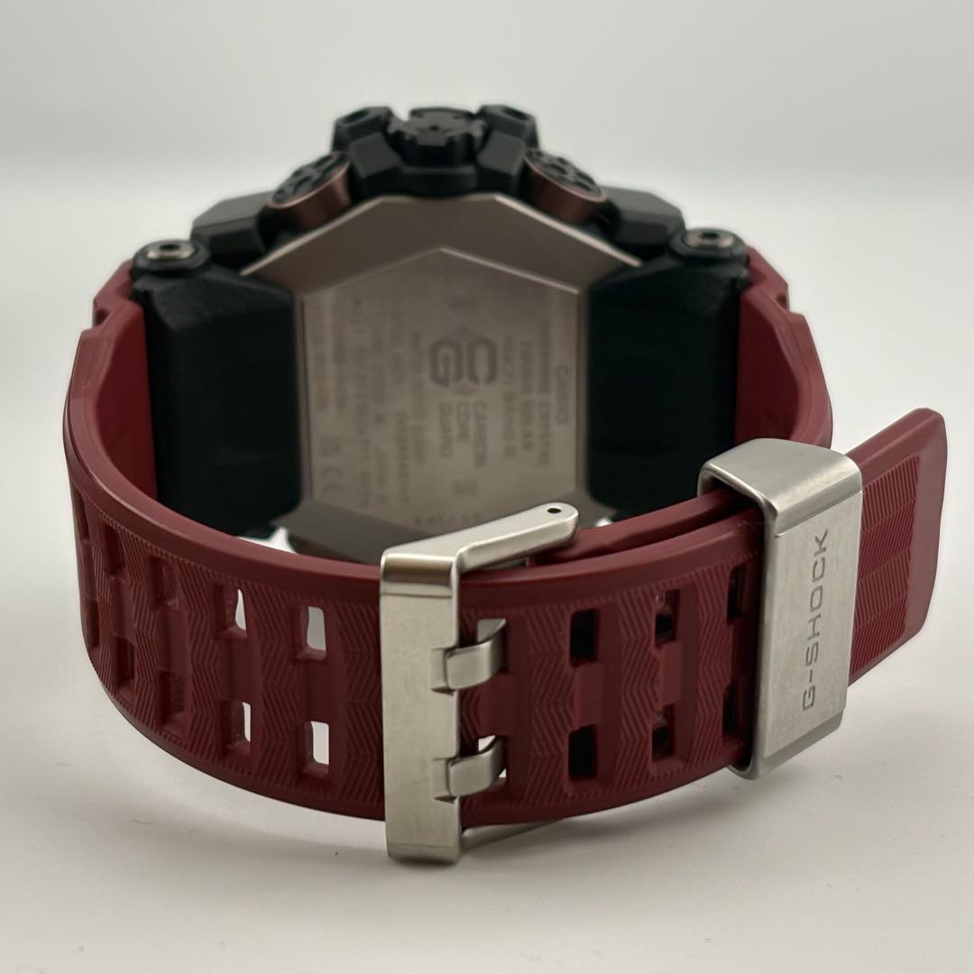 【極美品】カシオ　G-SHOCK GWG-B1000-1A4JF レッド　箱付