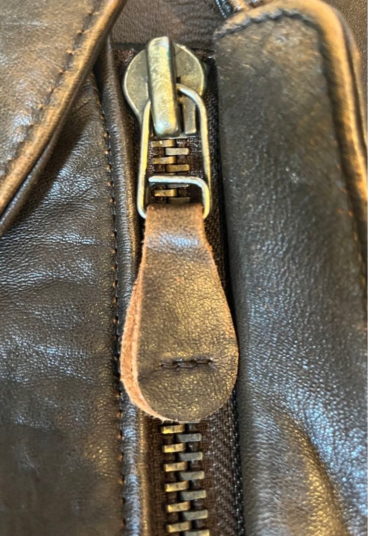 U.S ARMY A-2 フライトジャケット　レザージャケット　ラムレザー