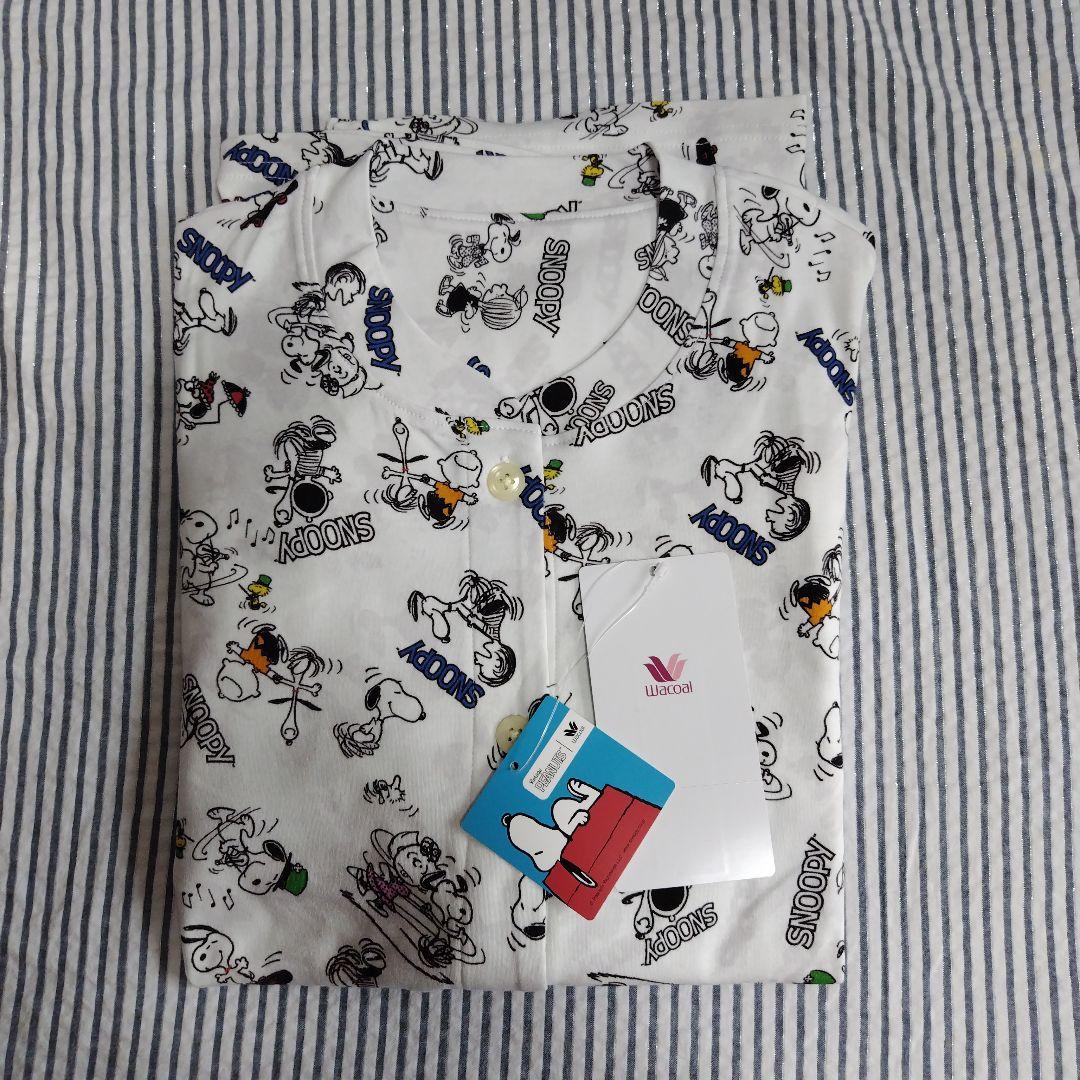 〈新品〉ワコール パジャマ LLサイズ スヌーピー ピーナッツ コットン