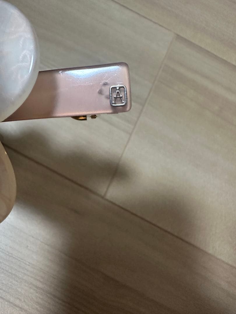 アレクサンドルドゥパリ スワロフスキー付きバレッタ