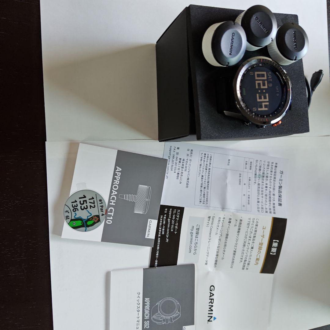 ガーミンゴルフウォッチ　ApproachS62