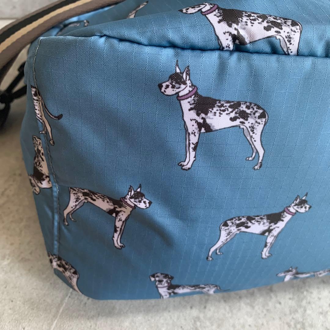 レア　完売品　LeSportsac 犬プリント ボストンバッグ　風間ゆみえ