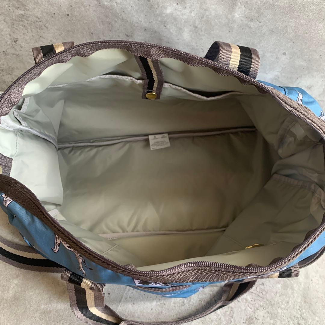 レア　完売品　LeSportsac 犬プリント ボストンバッグ　風間ゆみえ