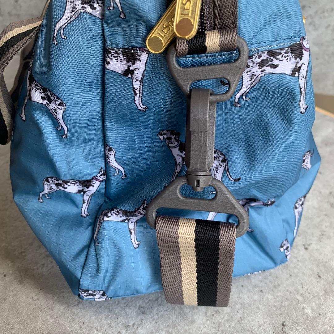 レア　完売品　LeSportsac 犬プリント ボストンバッグ　風間ゆみえ