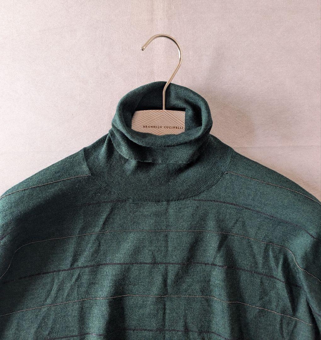 ブルネロクチネリ　カシミヤシルクタートル　M