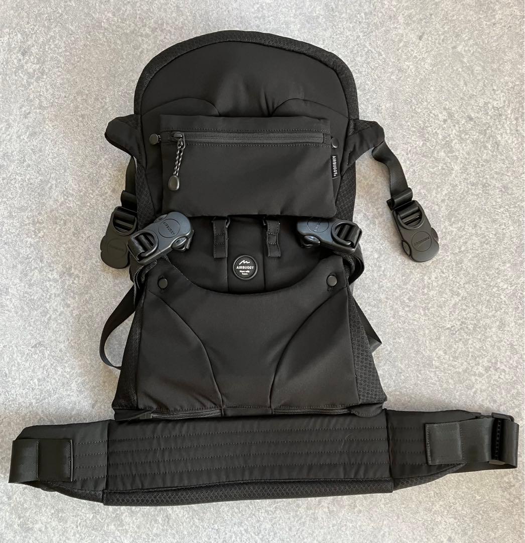 AIRBUGGY 抱っこ紐 ブラック