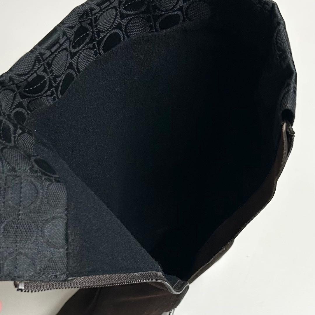 極美品✴︎サルヴァトーレフェラガモ/スエードレザーロングブーツ/ブラウン/23.5