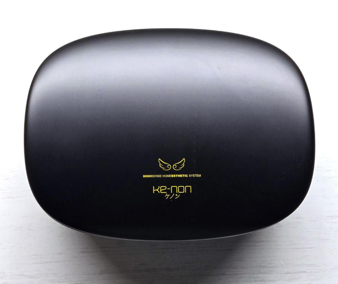 【ほぼ未使用/付属品完備】脱毛器 ケノン Ver 8.4 マットブラック