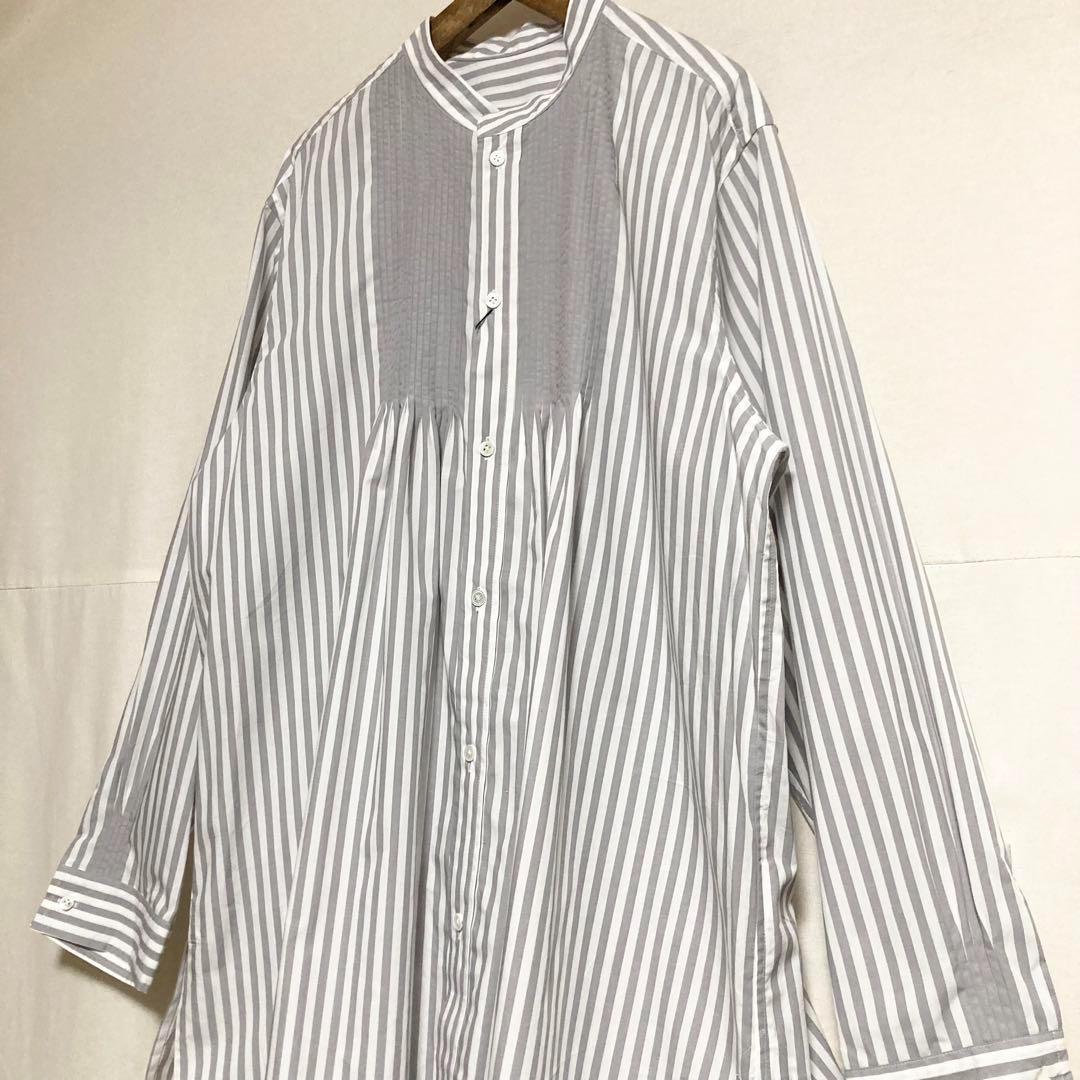 Lサイズ！KUON リバーシブルプリーツシャツ