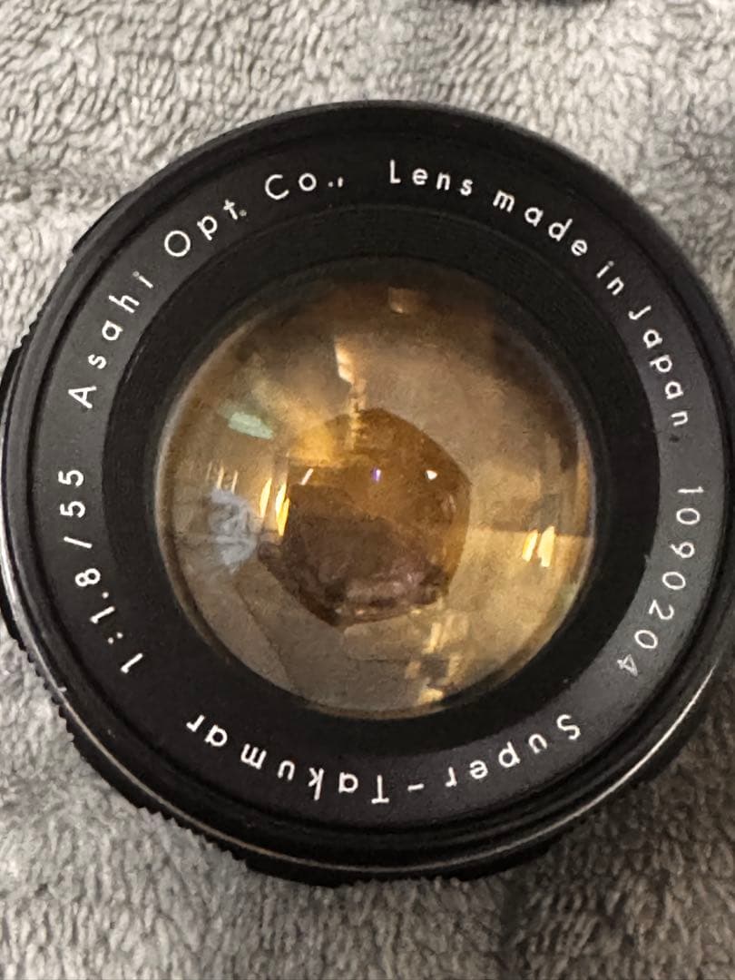 Super-Takumar 55mm f/1.8 ピンク宝石入り