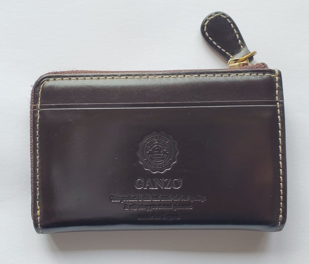 GANZO ガンゾ ブライドルカジュアルＬファスナー 小銭入れ 【廃盤品】