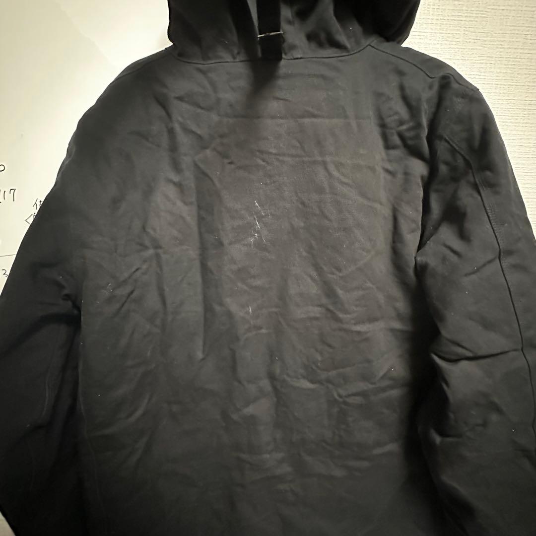 Carhartt シベリアンパーカーブラック フード付きジャケット　Lサイズ