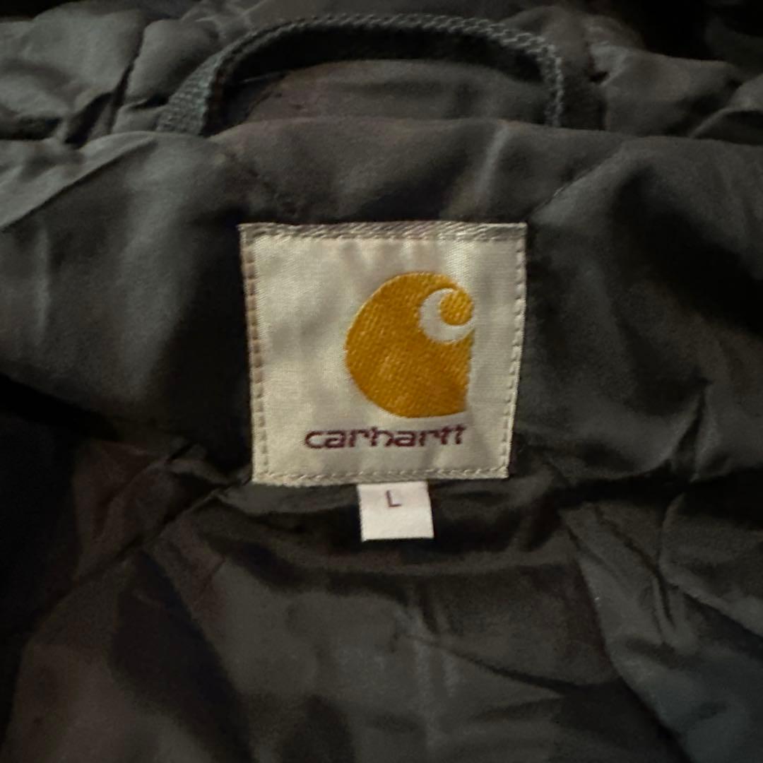 Carhartt シベリアンパーカーブラック フード付きジャケット　Lサイズ