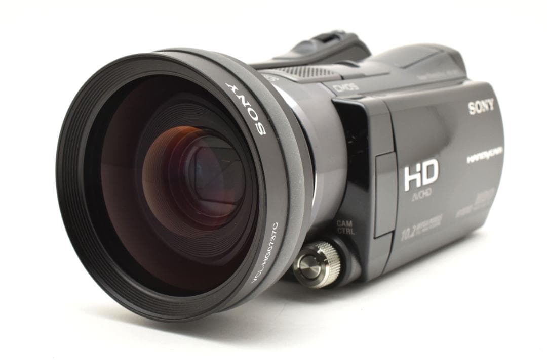 美品 ソニー HDR-SR12 ワイドコンバージョン ×0.7 ビデオカメラ