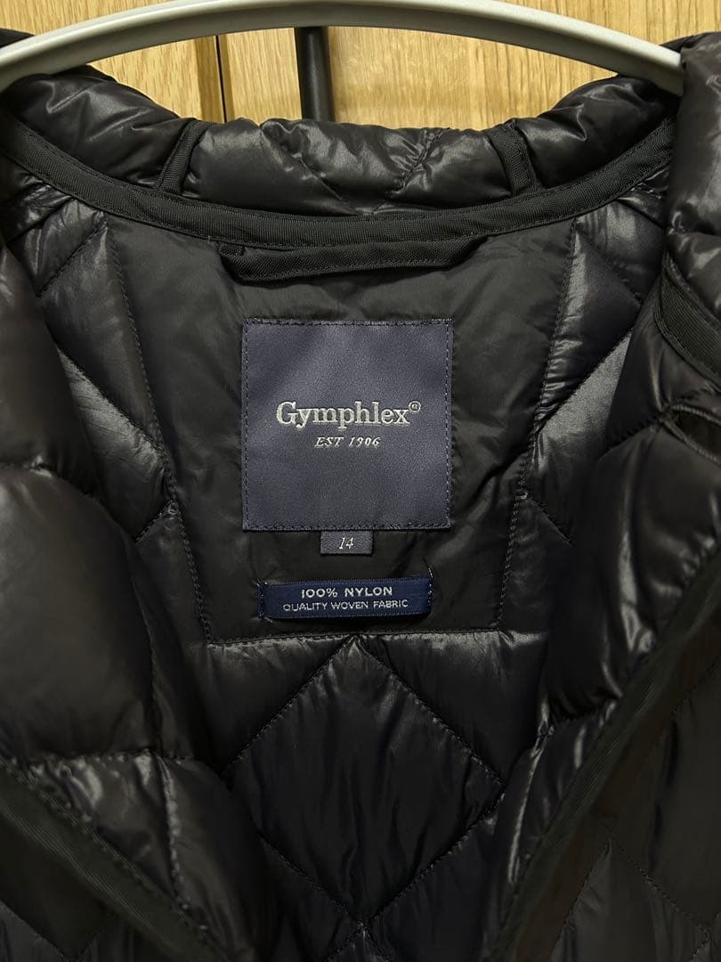 Gymphlex ジムフレックス キルトダウン フードコート J-1264NOK